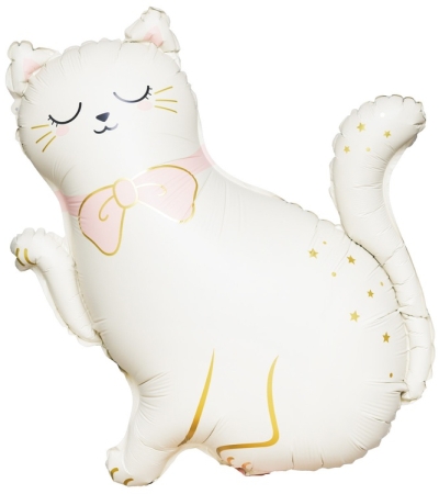 Кошечка с бантом 